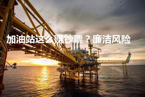 加油站这么赚钞票？廉洁风险咋防备？